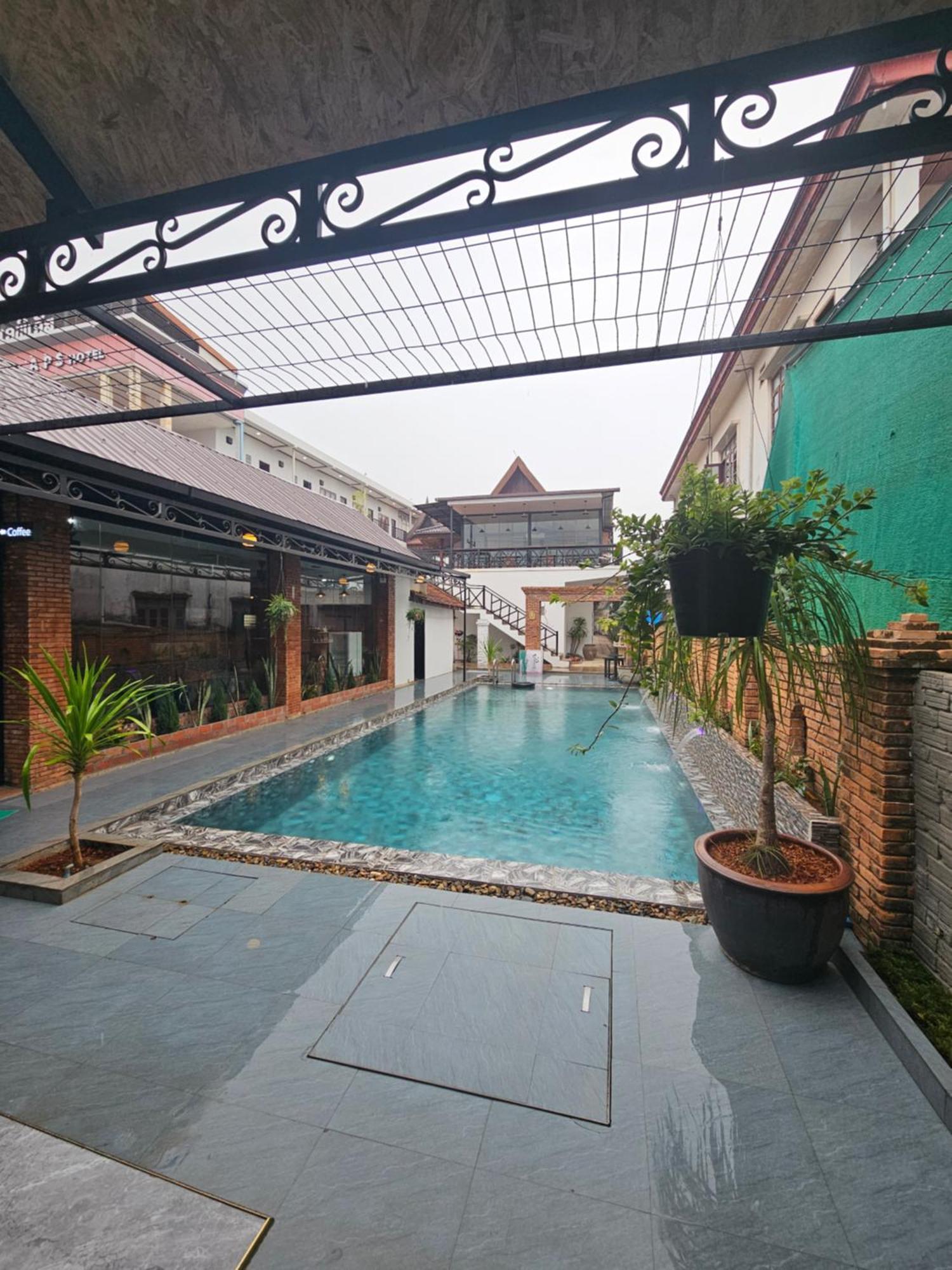 Win Hotel Vang Vieng Dış mekan fotoğraf